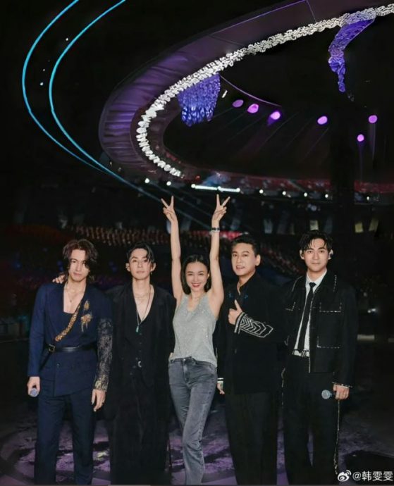 同框F4不再是大S 重现《流星花园》站位网泪目