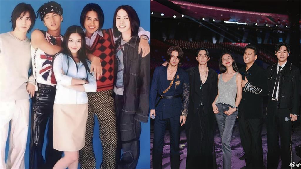 同框F4不再是大S 重现《流星花园》站位网泪目