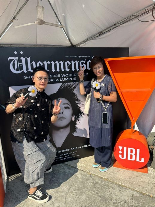 和老婆一起追星 陶大宇来马朝圣GD