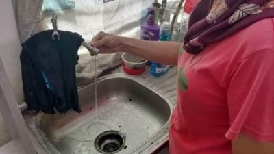 哥拔抽水站维修完工   商家用户不满水供未恢复