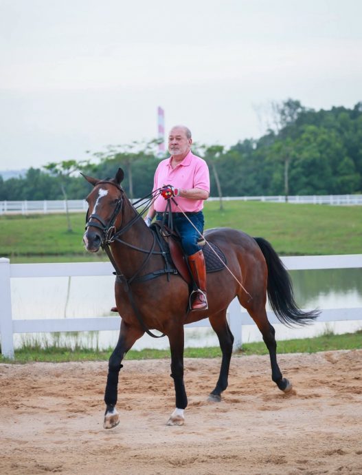 国家元首骑马健行 实践健康生活方式