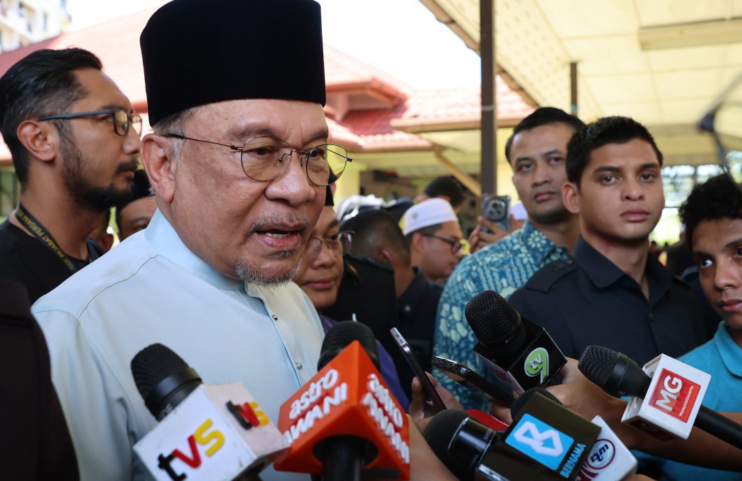 夜报封面/安华：结果证明指控站不住脚 “我从未提名特里鲁丁”