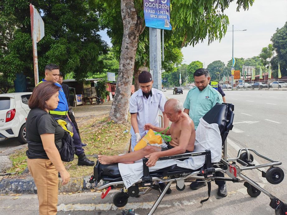 (大北马)年迈长者街头露宿引关注　王宇航协调多方介入处理