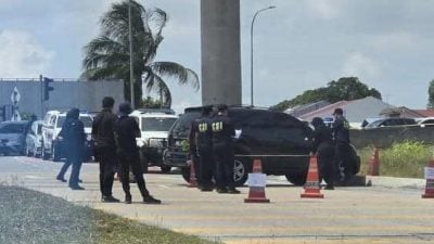 视频 | 大批鉴证组警员现要道搜证？警：内部训练