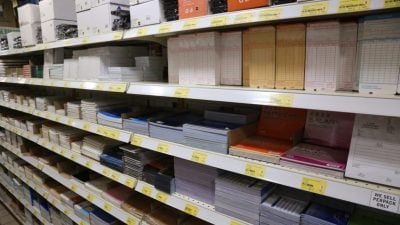突征SST商家措手不及   纸张文具售价暂不变