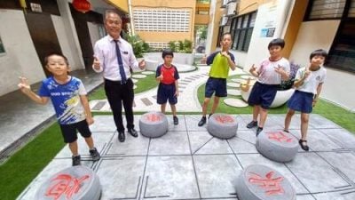 加影育华景观园  巨型象棋 展 对弈之美