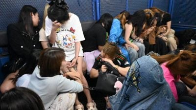灵市厅取缔无照营业  逮27非法移民-