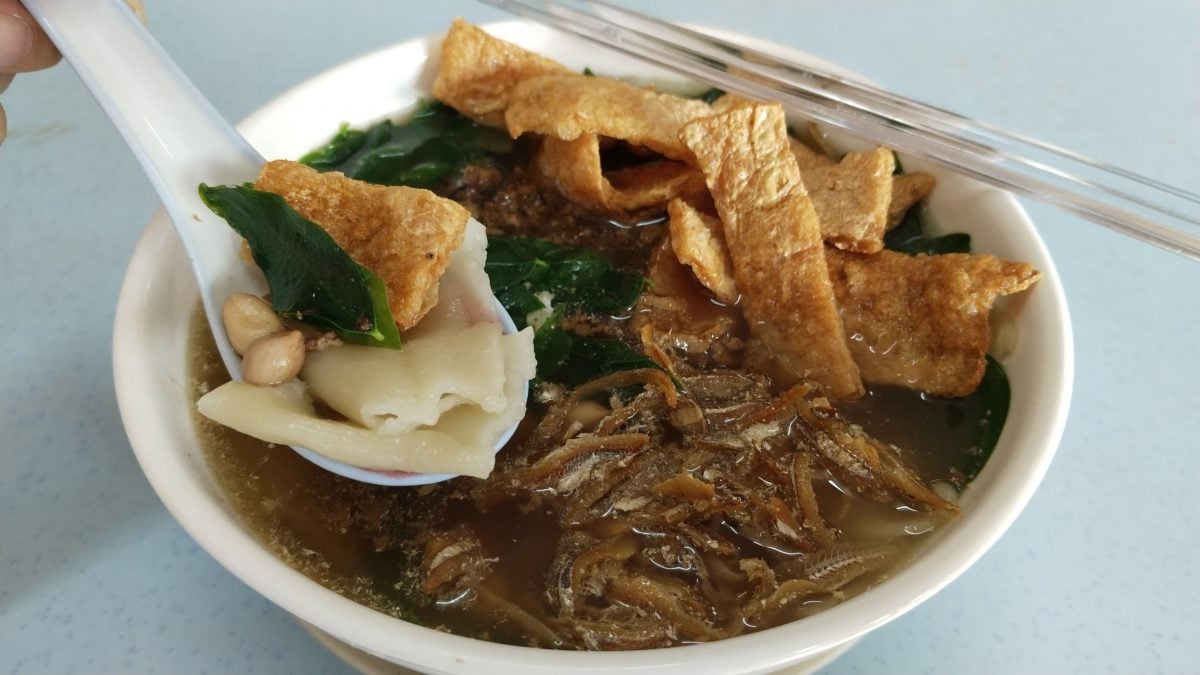 大霹雳封底主文／【人气美食】／美罗花生汤手撕板面 汤甜板面口感劲 