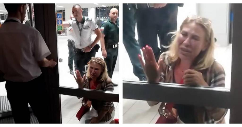 女子遭拒登机机场跪地痛哭 保加利亚副总理怒下令彻查