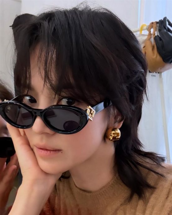 宋慧乔“狼尾剪”超逆天 钓出秀智惊叹