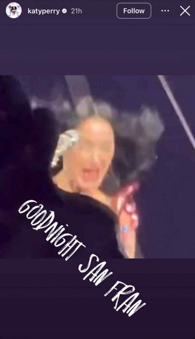 巡唱高空骑蝴蝶出事 凯蒂佩莉险摔下超惊险