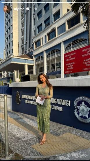 巫裔女演员否认介入他人婚姻·被网暴向警方投报