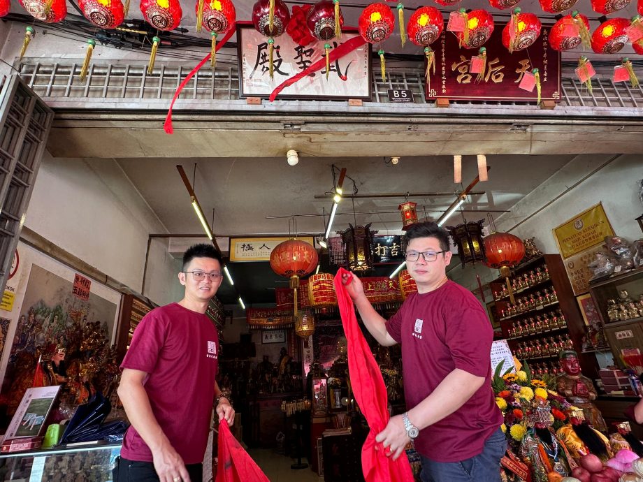 已审（大北马）吉打天后宫武圣殿喜迎成立一周年。