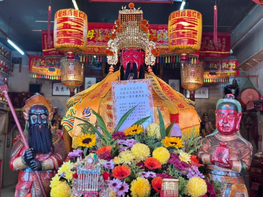 已审（大北马）吉打天后宫武圣殿喜迎成立一周年。