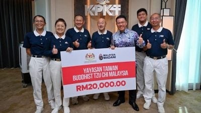 倪可敏亲切接见慈济代表团 慈济总动员支持清洁大马日