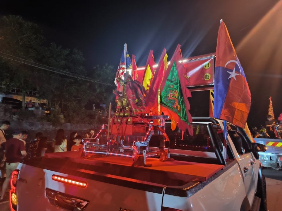 万人次参与万仙庙游神庆典热闹非凡