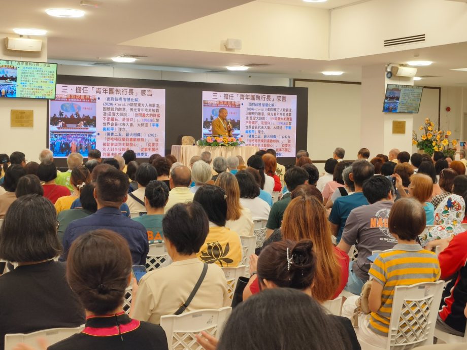 已签发 柔:慧传法师新马寺讲座 嘱咐:人间佛教有利现代人