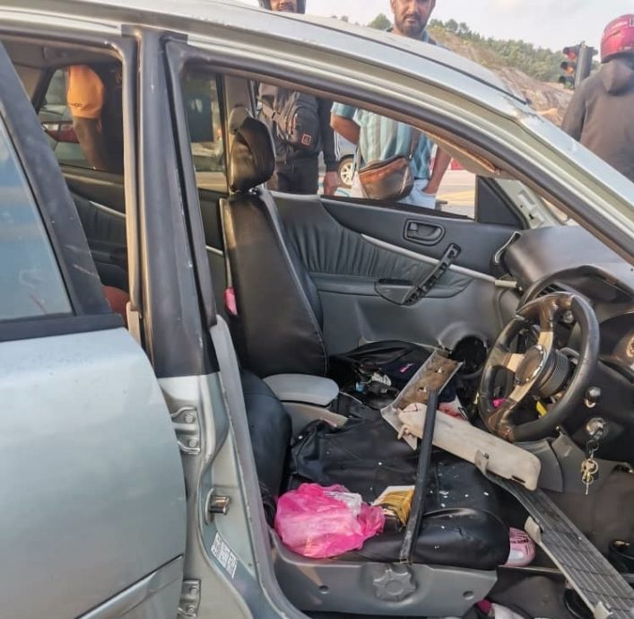 已签发 柔:清晨闯红灯致两车相撞,女警身亡,肇事女司机昏迷