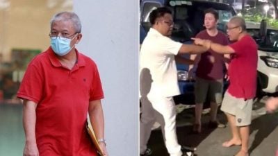 涉破坏行动党竞选物和推搡义工 57岁男子面控有意认罪