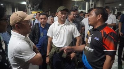 苏海里巡视新山关卡 了解作业和运作情况