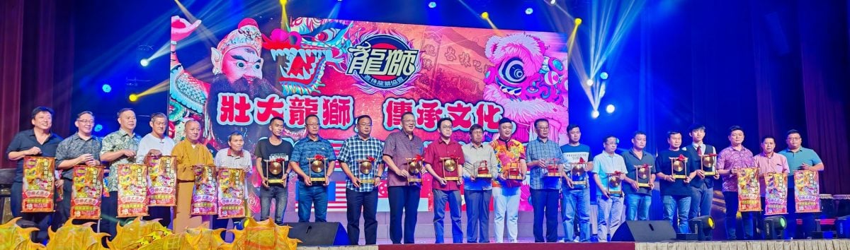 **已签发**柔:峇龙狮协会设发展基金,筹20万扩建会所