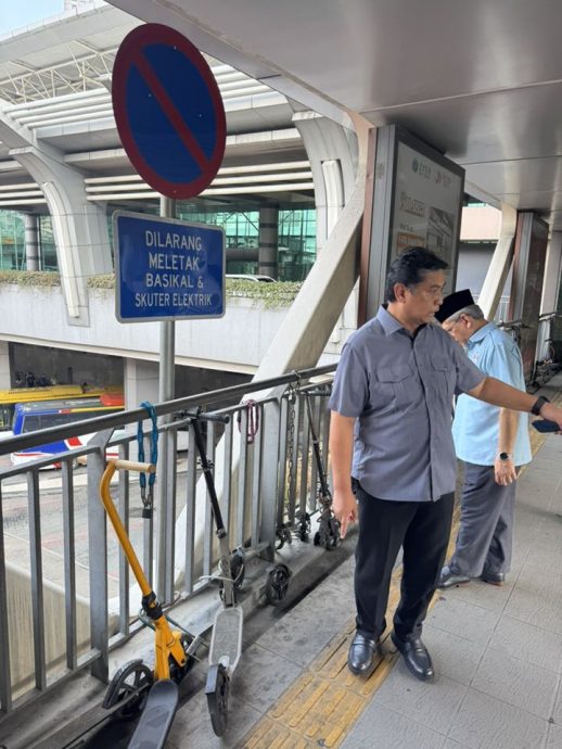 **已签发**柔:显刊:富力往车站天桥重新衔接 新山市长:遗留桥上物品将被清除