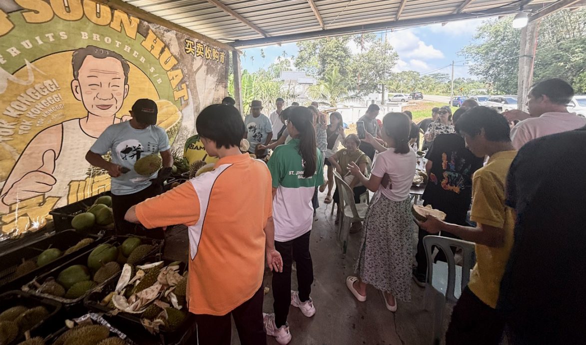 **已签发**柔：最新第二版头：阿逸班那乡委办“榴梿吃到爽！” 推本村特色与甘榜榴梿 