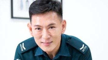 年届55岁顺利当上辅警  萧乙铭圆制服梦