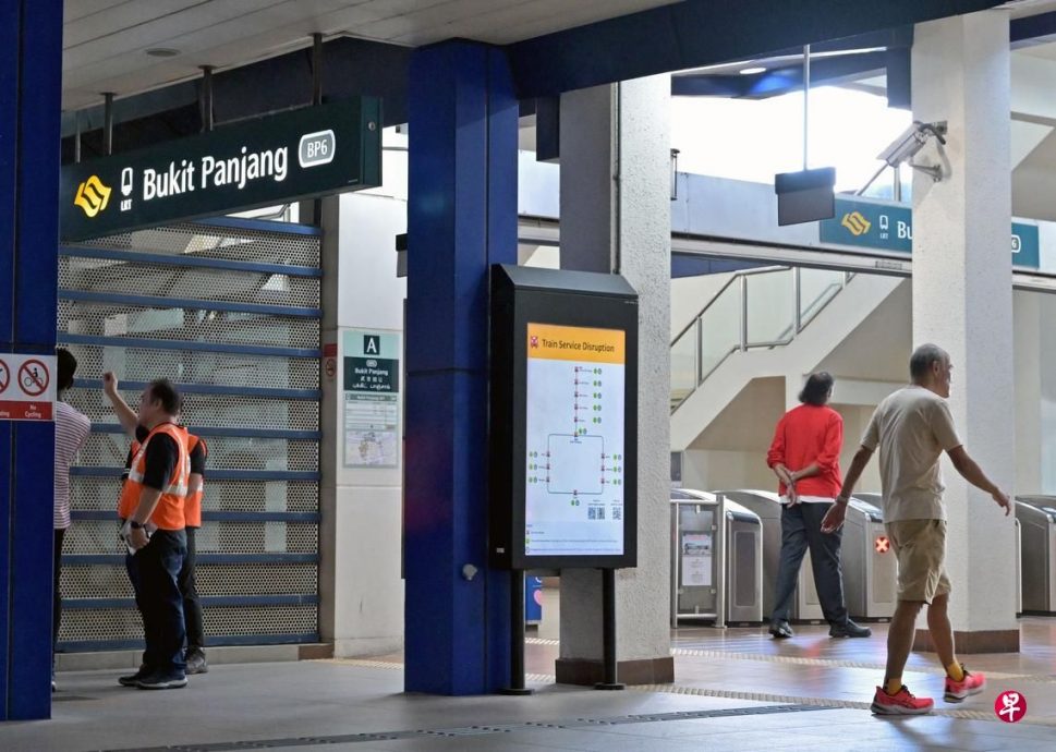 *已签发*柔：狮城二三事：武吉班让轻轨两度电力故障  狮城陆交局：与新安装系统有关