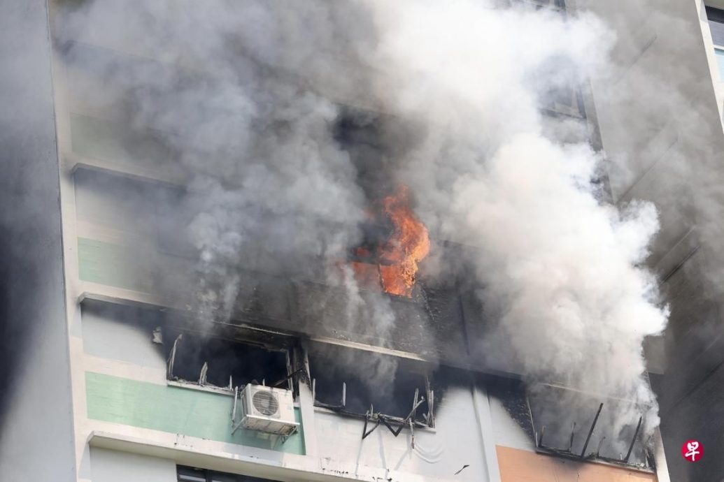 *已签发*柔:狮城二三事:狮城大巴窑大火 3人吸入浓烟烧伤送院