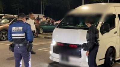 视频 | 狮城陆交局过去两个月  截查141辆改装车