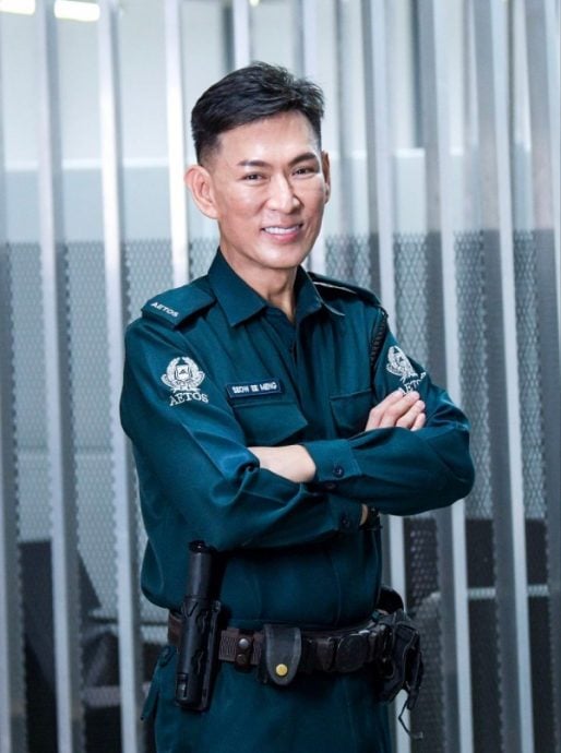 *已签发*柔：狮城二三事：职业转型加入保安公司 前狮城艺人萧乙铭当上辅警