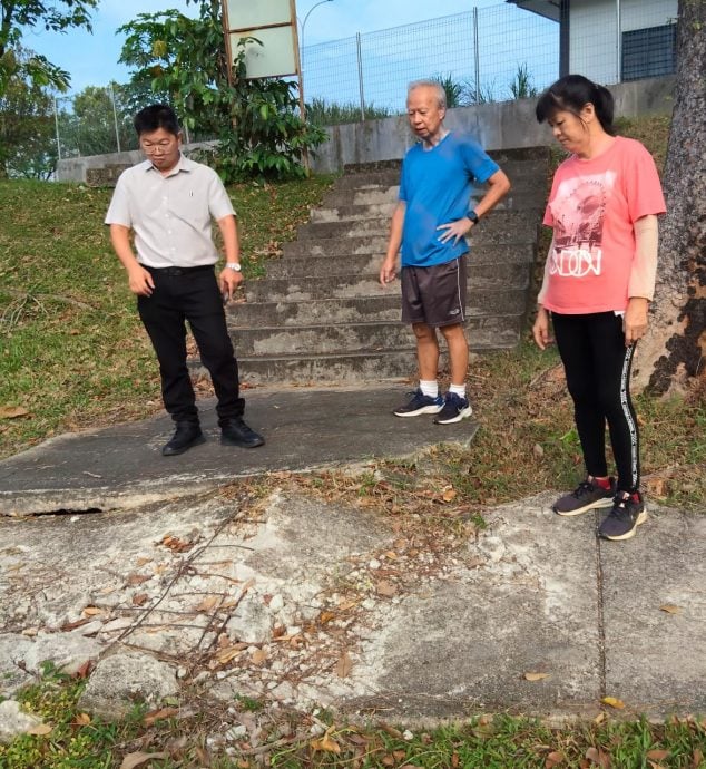 **已签发**柔:第二版头条:民生特工队〡优美城太阳区休闲公园被指有潜在危险 陈建绵:提升工程料今年动工
