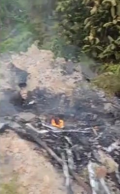 阻露天非法焚烧垃圾 各单位议决挖坑拉警戒线