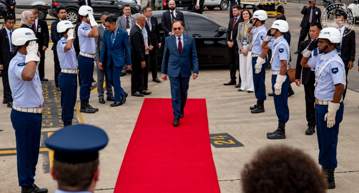 已签/意法巴之行提升大马能见度 安华：访巴西加强金砖关系