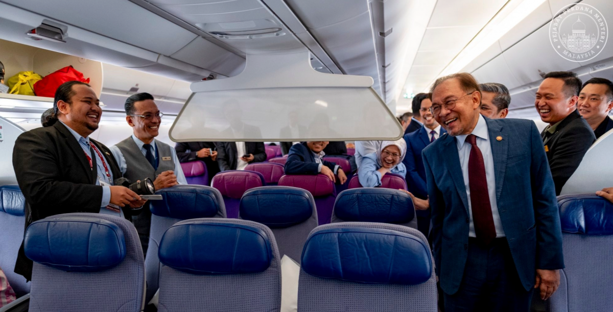 已签/意法巴之行提升大马能见度 安华：访巴西加强金砖关系