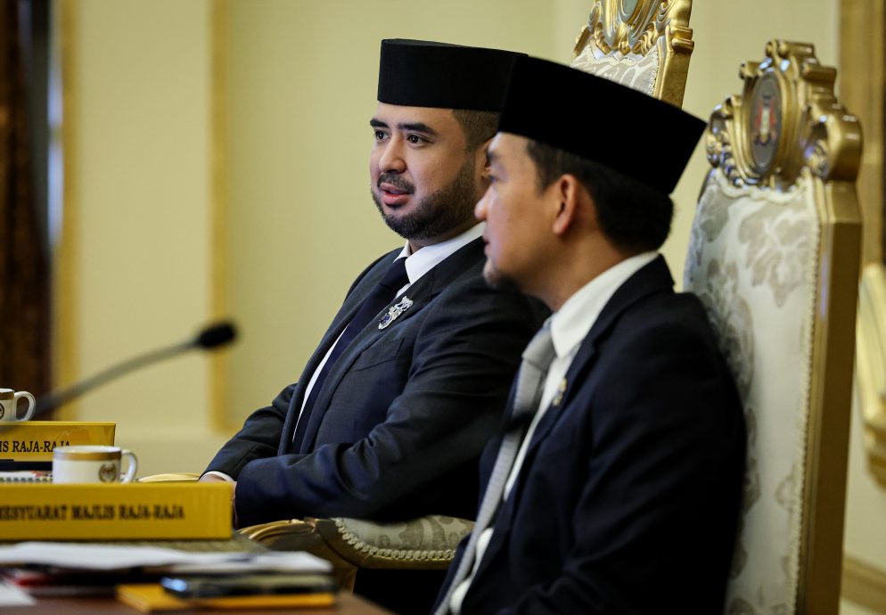 已签/雪苏丹主持第269次马来统治者理事会会议