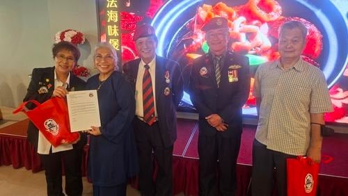 巴生区退伍军人 获颁大马PJM勋章