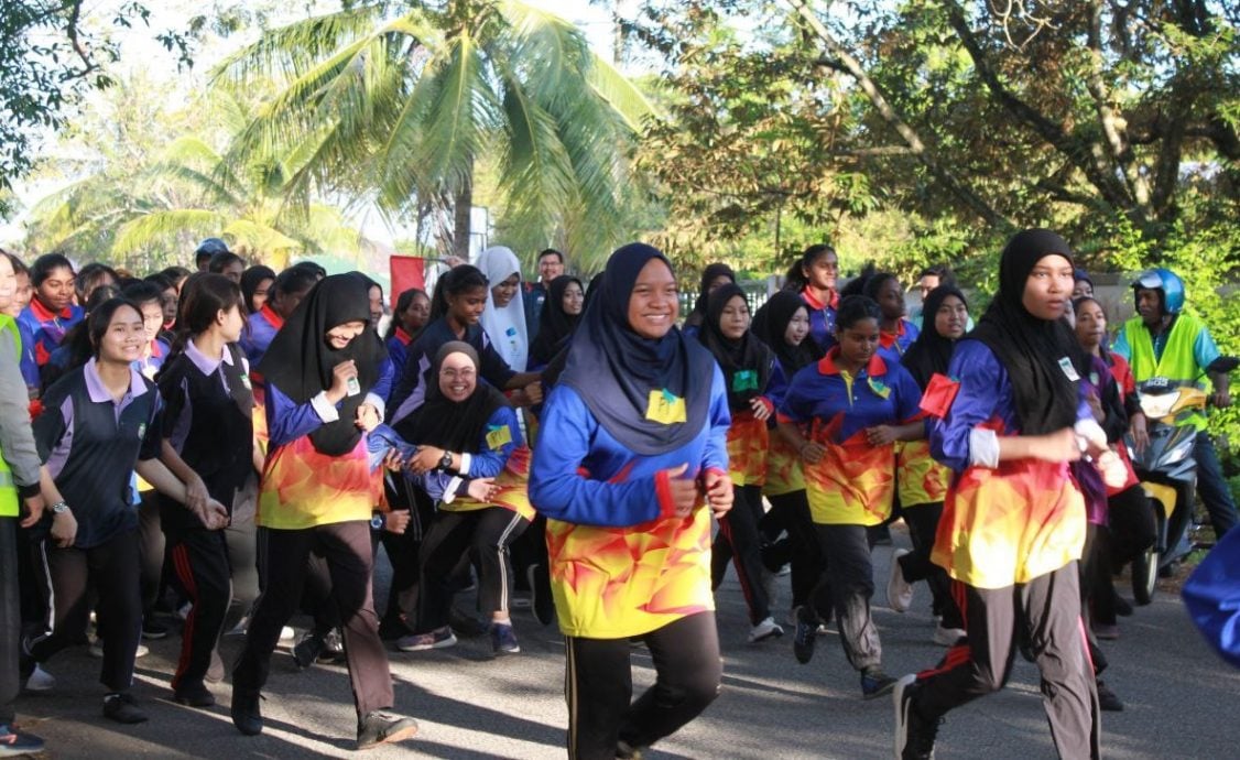 年轻人版（大北马）学海学记/吉打鲁乃国中（越野赛跑） 