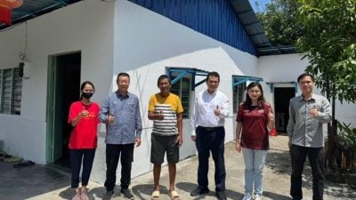 张哲敏 古海燕助申请  霹雳基金拨2万修屋