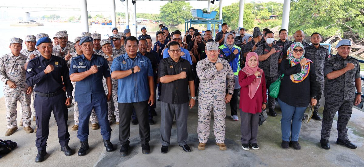 彭8机构联手展开关丹水域扫毒“护卫行动”,5渔民吸毒被捕。