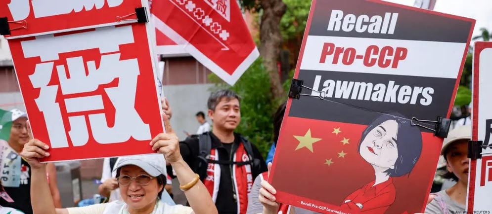 德国之声 | 一文看懂:台湾“大罢免”观察成败的三组关键数字