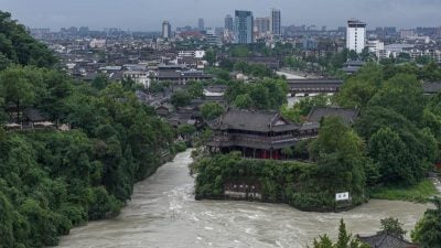 成都主城区防汛减压！都江堰紧急调控6600万立方公尺