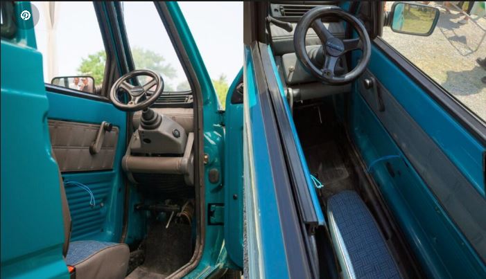 意大利男打造“全球最窄汽车”  车宽仅50公分 