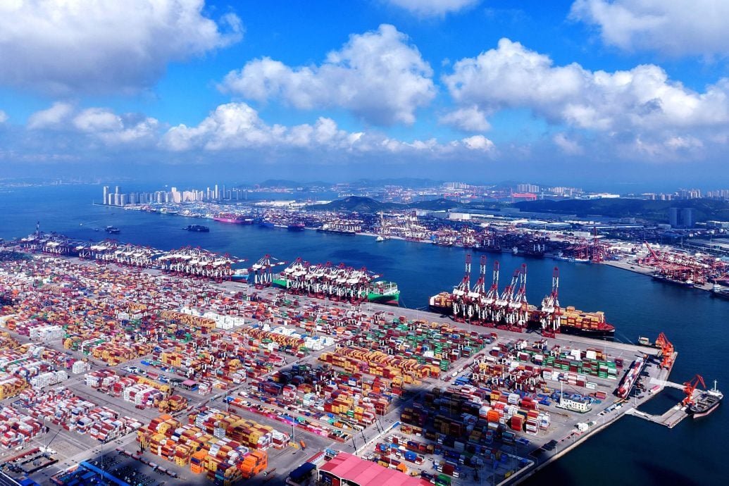 换文,二合一,做头)美国商团访问中国 或争取涉特朗普访中