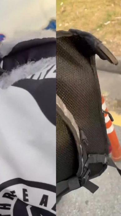 摩托车骑士遭风筝线勒伤脖子 林立迎：大道旁放风筝是危险行为