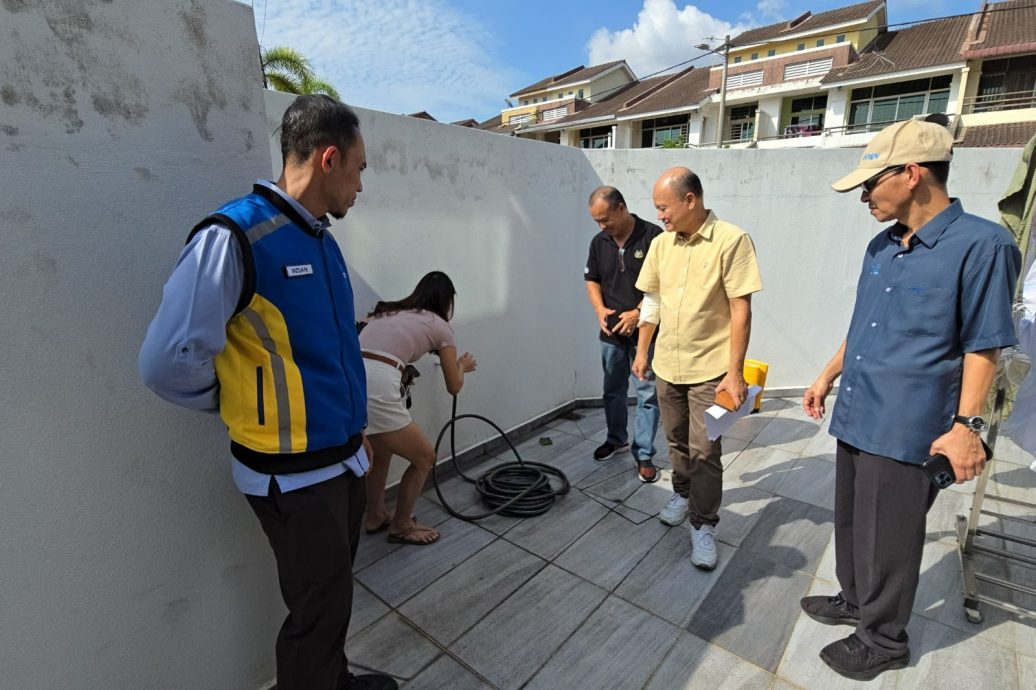 斯里宾4区居民投诉水压低 水务局检查结果仍在正常水平