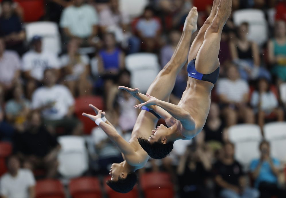 新加坡世界水上运动锦标赛| 男双人10米夺第7名 大马仍创历史最佳