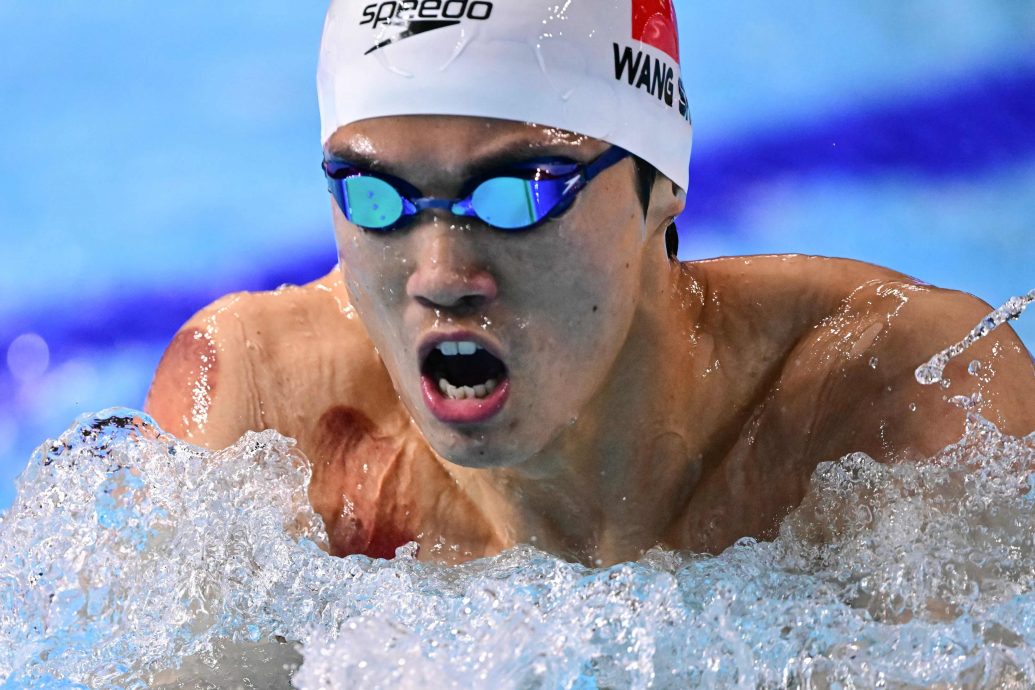 新加坡世界水上运动锦标赛|覃海洋50米蛙泳仅获铜  潘展乐无缘百米自由泳决赛