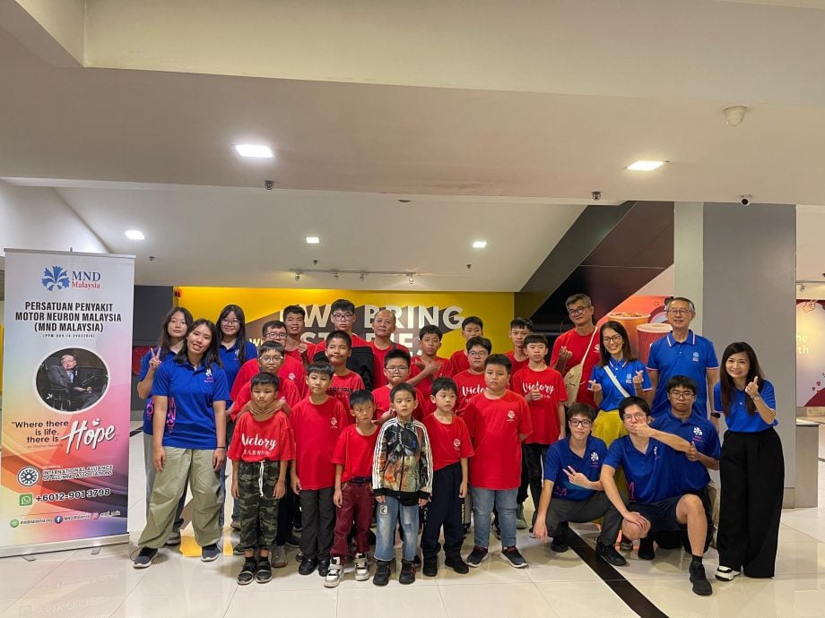 暖势力/《超人》义映为渐冻症协会筹1万6505令吉 “超人未必能拯救世界 但心意可以”